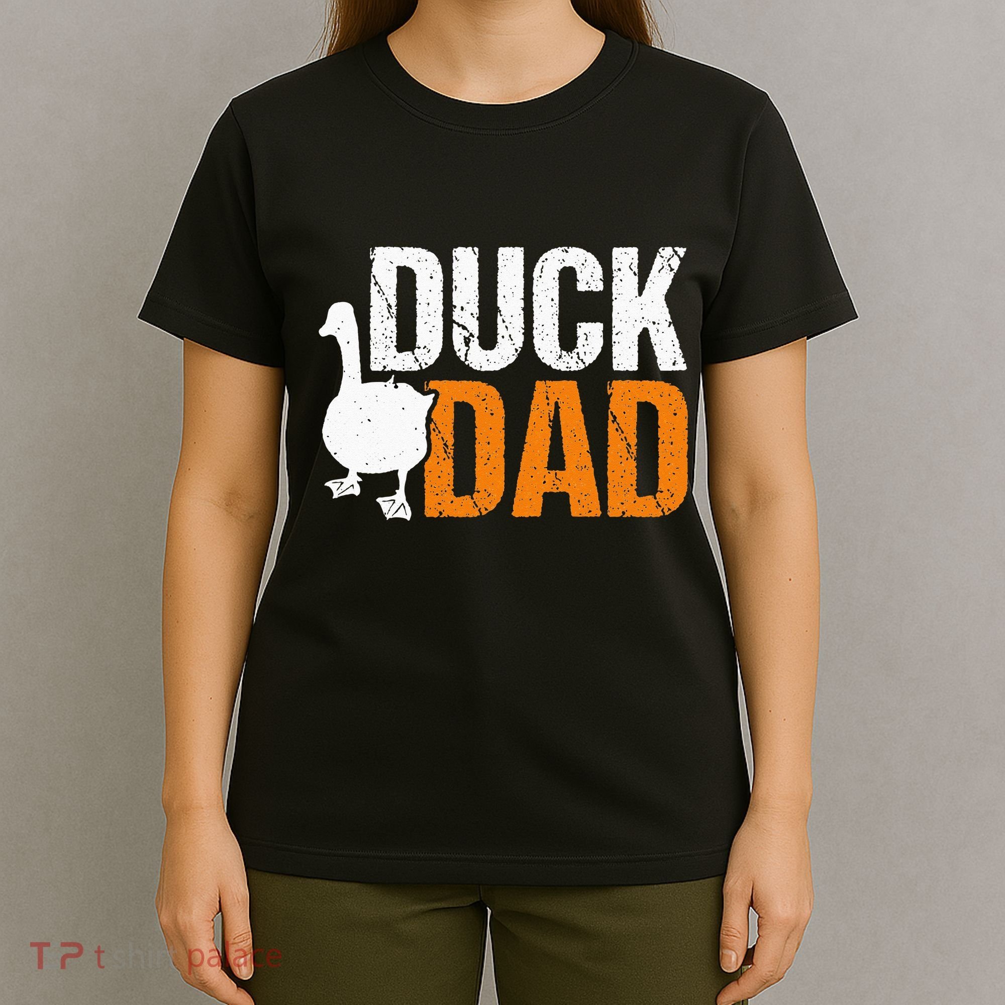 Duck Dad Animal Lover Cute Ducks Themed T-Shirt