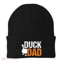 Duck Dad Animal Lover Cute Ducks Themed Beanie thumb 0