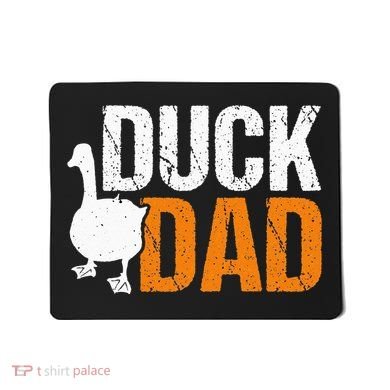 Duck Dad Animal Lover Cute Ducks Themed Mousepad