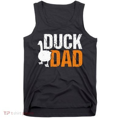 Duck Dad Animal Lover Cute Ducks Themed Tank Top