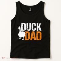 Duck Dad Animal Lover Cute Ducks Themed Tank Top thumb 2