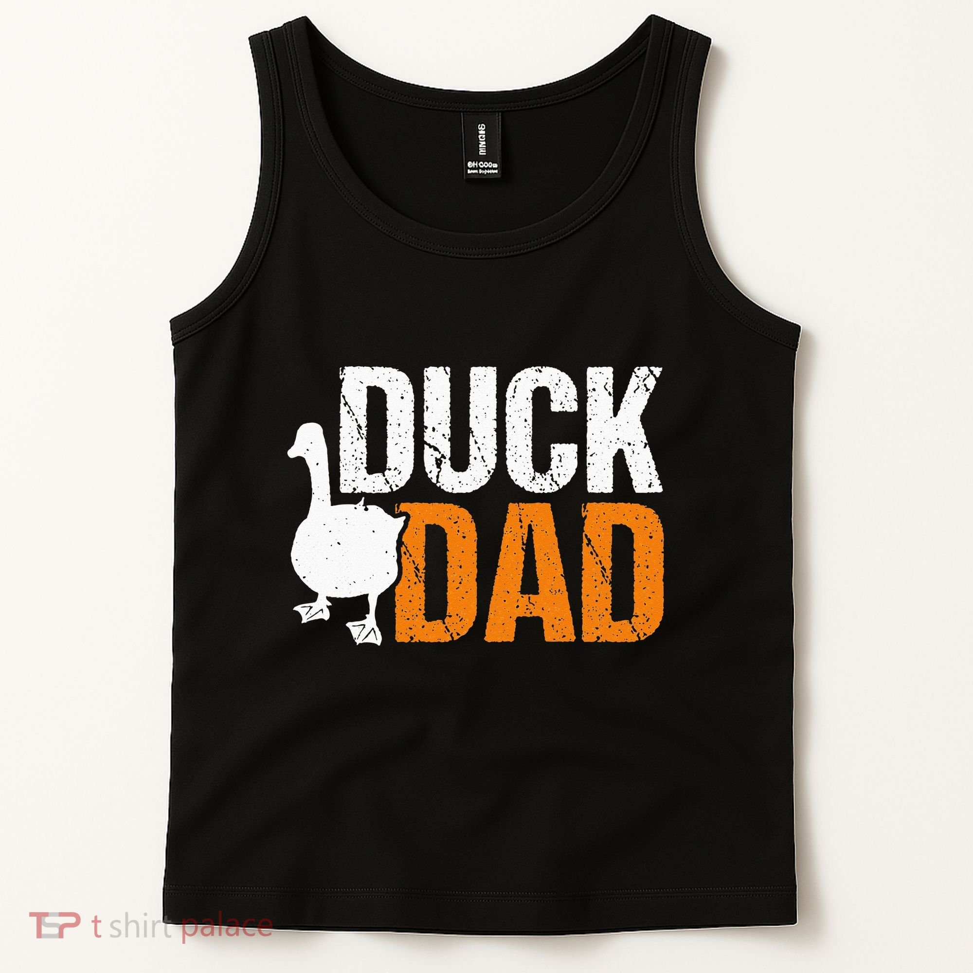 Duck Dad Animal Lover Cute Ducks Themed Tank Top