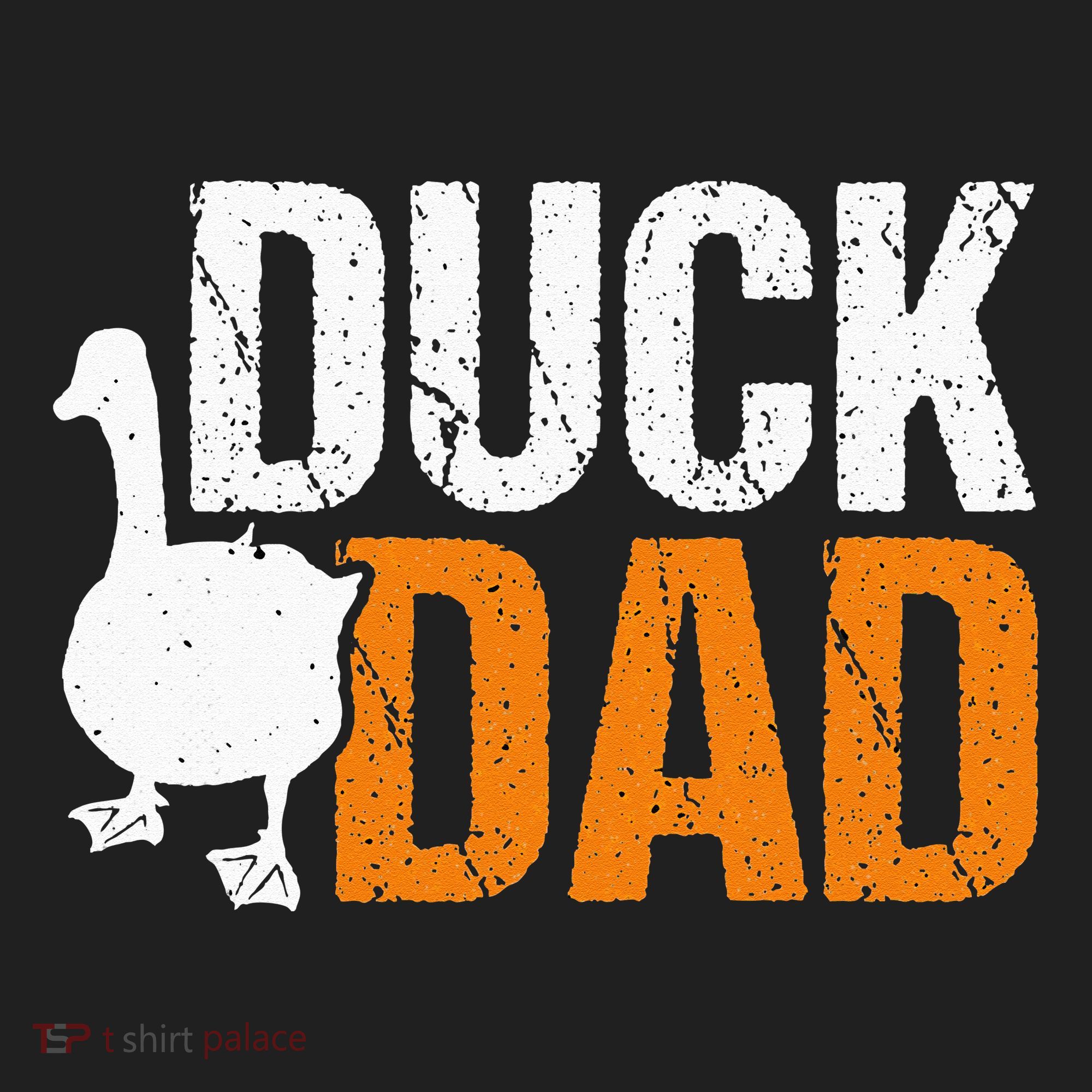 Duck Dad Animal Lover Cute Ducks Themed Golf Towel