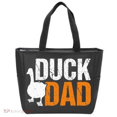 Duck Dad Animal Lover Cute Ducks Themed Tote Bag