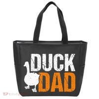 Duck Dad Animal Lover Cute Ducks Themed Tote Bag thumb 0