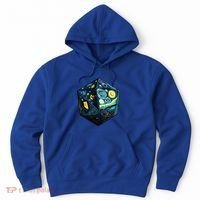 D20 Dice Art Van Gogh Starry Night Cool Realistic D20 Dice Hoodie thumb 0
