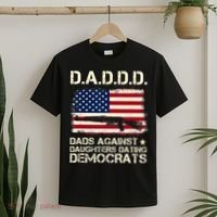 DADDD Dads Against Daughter Dating Democrats Father's Day T-Shirt thumb 2
