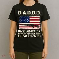 DADDD Dads Against Daughter Dating Democrats Father's Day T-Shirt thumb 4