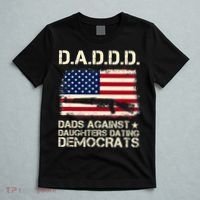 DADDD Dads Against Daughter Dating Democrats Father's Day T-Shirt thumb 5