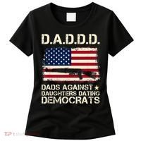 DADDD Dads Against Daughter Dating Democrats Father's Day Women's T-Shirt thumb 0