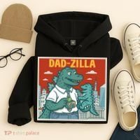 Dadzilla Hoodie thumb 4
