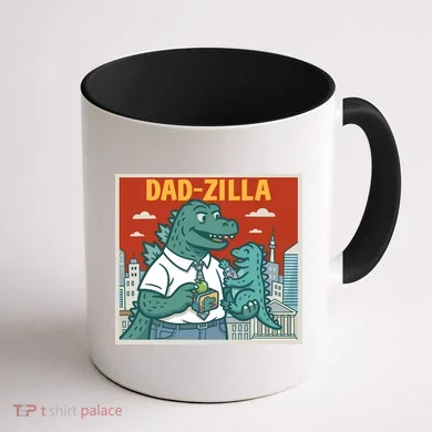 Dadzilla Coffee Mug back