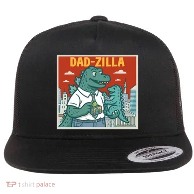 Dadzilla Flat Bill Trucker Hat