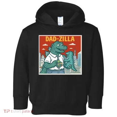 Dadzilla Toddler Hoodie