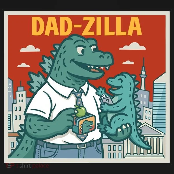 Dadzilla Toddler Hoodie