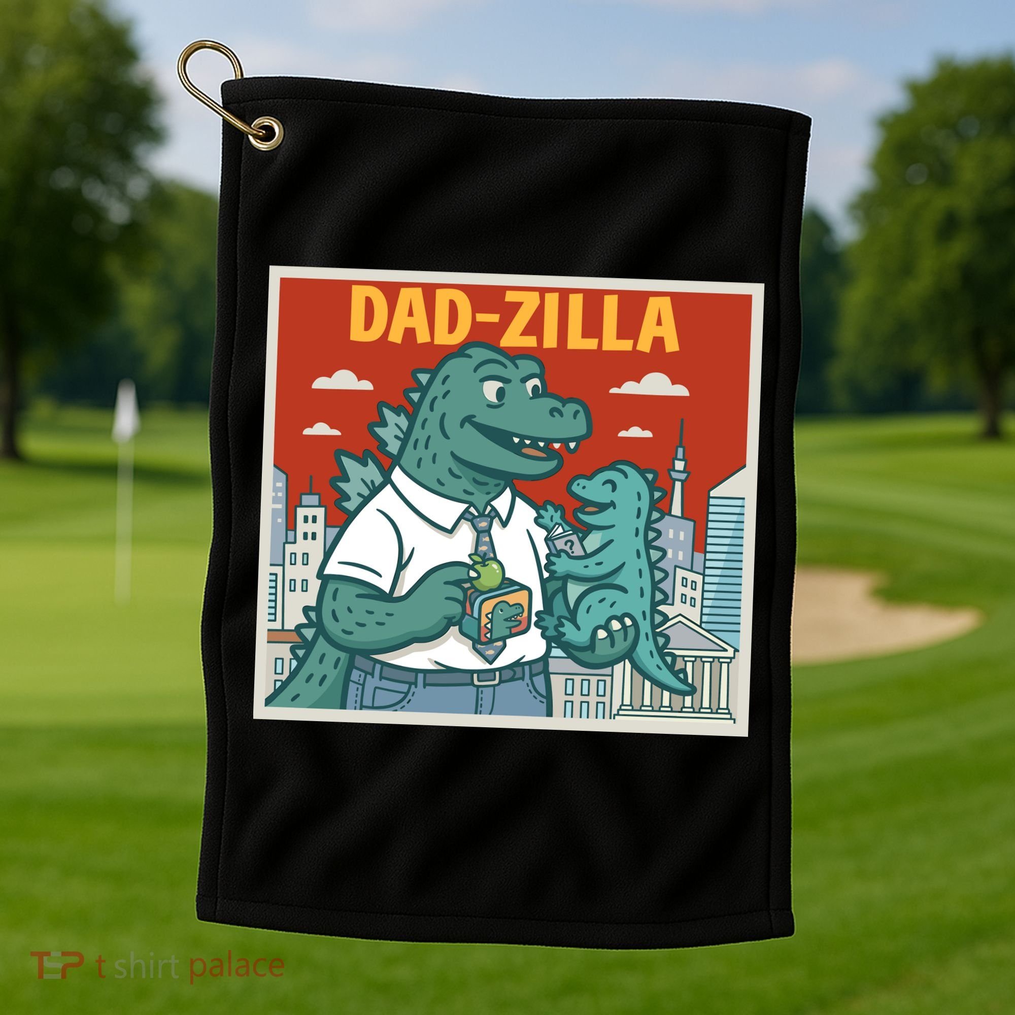 Dadzilla Golf Towel