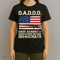 DADDD Dads Against Daughter Dating Democrats Fathers Day T-Shirt thumb 4