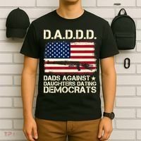 DADDD Dads Against Daughter Dating Democrats Fathers Day T-Shirt thumb 6