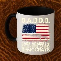 DADDD Dads Against Daughter Dating Democrats Fathers Day Coffee Mug thumb 2
