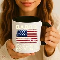 DADDD Dads Against Daughter Dating Democrats Fathers Day Coffee Mug thumb 3