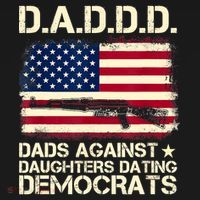 DADDD Dads Against Daughter Dating Democrats Fathers Day Women's Hoodie thumb 2