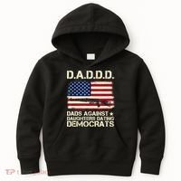 DADDD Dads Against Daughter Dating Democrats Fathers Day Kids Hoodie thumb 0