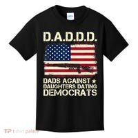 DADDD Dads Against Daughter Dating Democrats Fathers Day Kids T-Shirt thumb 0