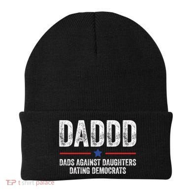 Daddd Dads Against Daughters Dating Democrats Gift Beanie