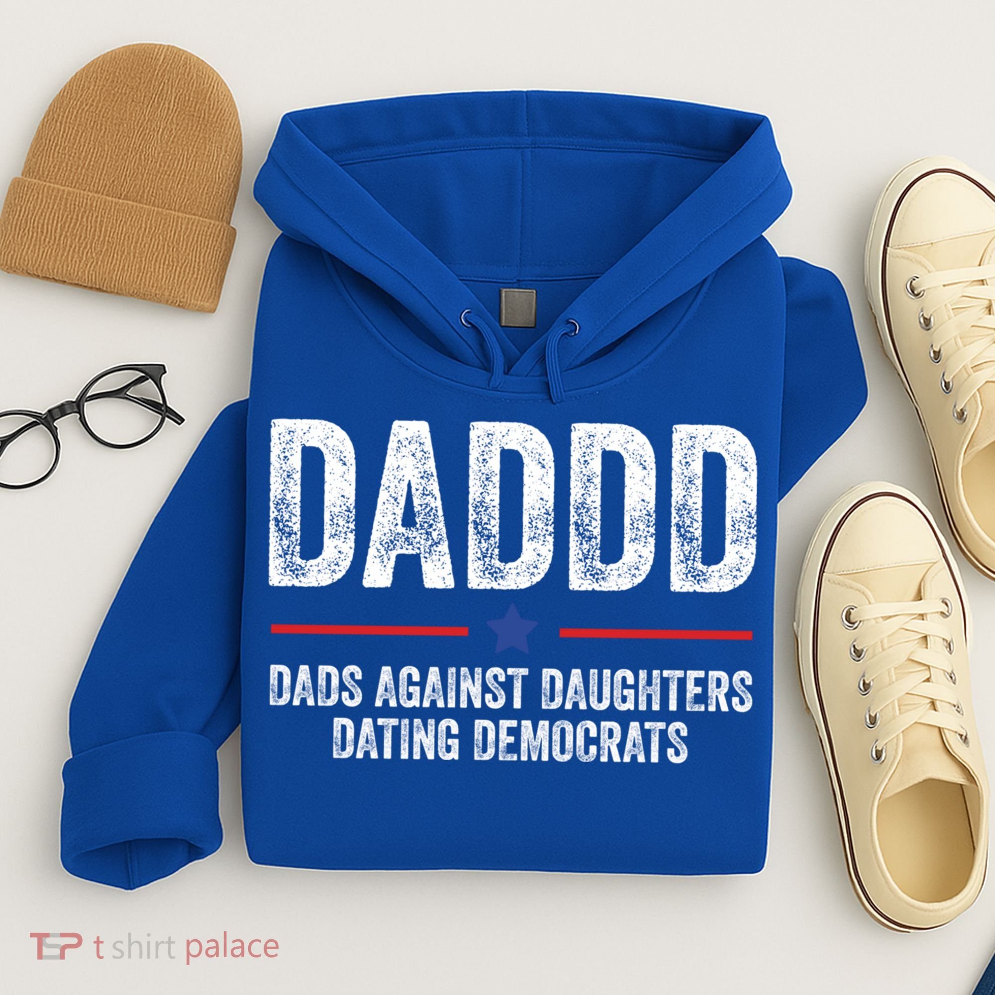 Daddd Dads Against Daughters Dating Democrats Gift Hoodie