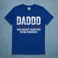 Daddd Dads Against Daughters Dating Democrats Gift T-Shirt thumb 5