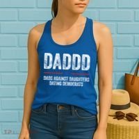Daddd Dads Against Daughters Dating Democrats Gift Women's Tank Top thumb 2