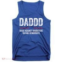 Daddd Dads Against Daughters Dating Democrats Gift Tank Top thumb 0