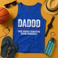 Daddd Dads Against Daughters Dating Democrats Gift Tank Top thumb 4