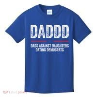 Daddd Dads Against Daughters Dating Democrats Gift Kids T-Shirt thumb 0