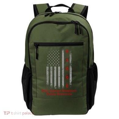 DADDD Dads Against Daughters Dating Democrats Backpack