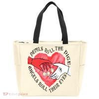 Devils Dice Angels Eyes Valentines Day Tote Bag thumb 0