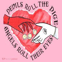 Devils Dice Angels Eyes Valentines Day Coaster thumb 2