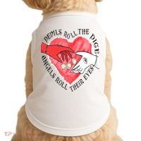 Devils Dice Angels Eyes Valentines Day Doggie Tank thumb 0