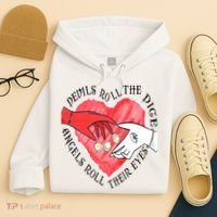 Devils Dice Angels Eyes Valentines Day Hoodie thumb 4