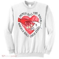 Devils Dice Angels Eyes Valentines Day Sweatshirt thumb 0