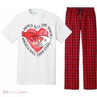 Devils Dice Angels Eyes Valentines Day Pajama Set thumb 0