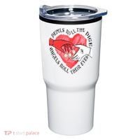 Devils Dice Angels Eyes Valentines Day Tumbler thumb 0