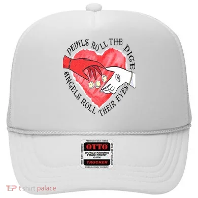 Devils Dice Angels Eyes Valentines Day Hat