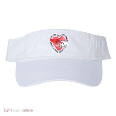 Devils Dice Angels Eyes Valentines Day Visor
