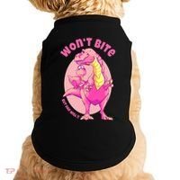 Dinosaur Dino And Daddysaurus Trex Funny Gift Doggie Tank thumb 0