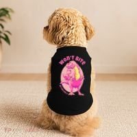 Dinosaur Dino And Daddysaurus Trex Funny Gift Doggie Tank thumb 2