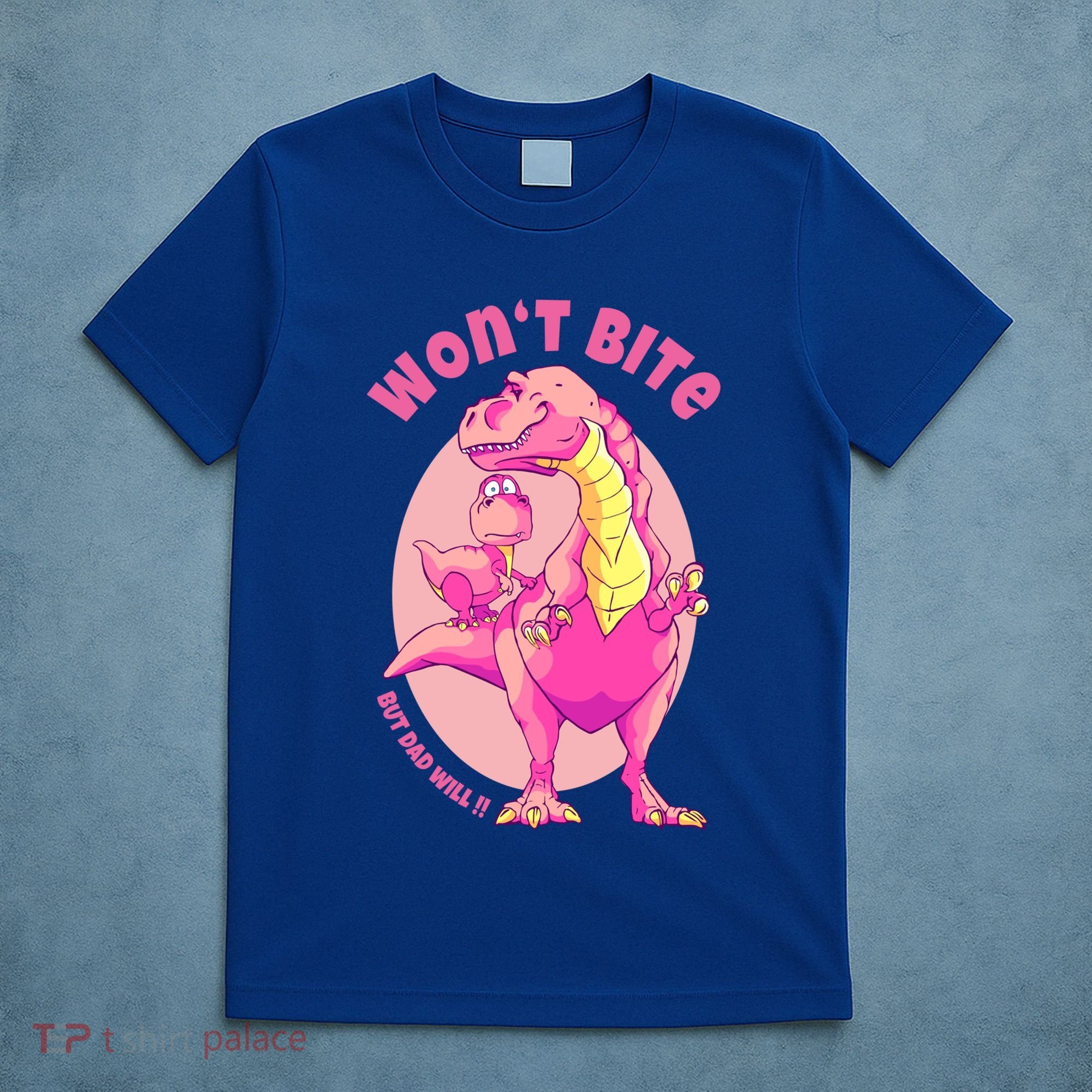 Dinosaur Dino And Daddysaurus Trex Funny Gift T-Shirt