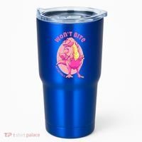 Dinosaur Dino And Daddysaurus Trex Funny Gift Tumbler thumb 0
