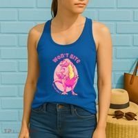 Dinosaur Dino And Daddysaurus Trex Funny Gift Women's Tank Top thumb 2
