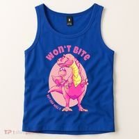 Dinosaur Dino And Daddysaurus Trex Funny Gift Tank Top thumb 2